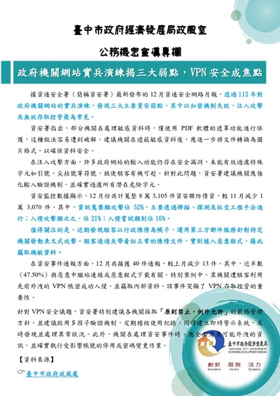 11403-政府機關網站實兵演練揭三大弱點，VPN安全成焦點