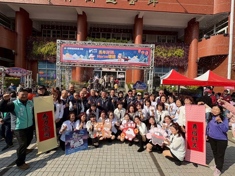 01 經發局攜手神岡區公所以糕餅文化打造馬年迎春盛會