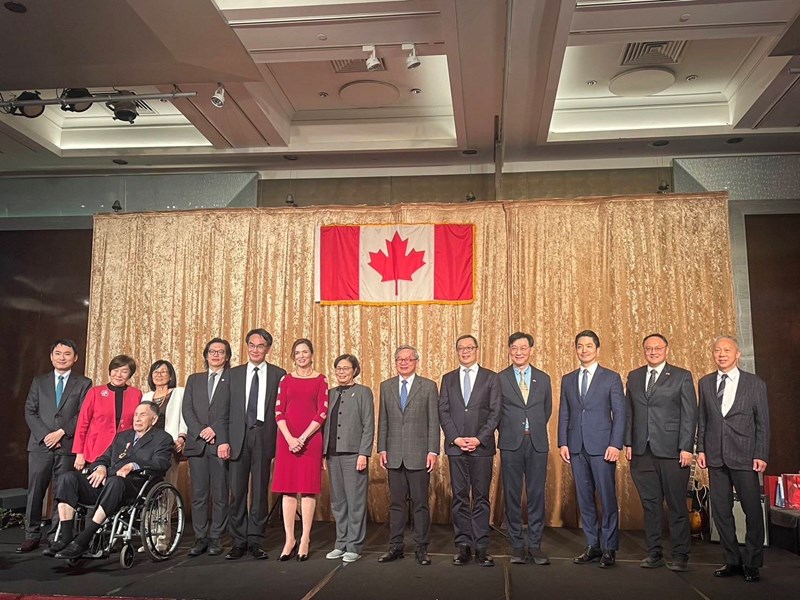 01 加拿大駐台北貿易辦事處40週年酒會