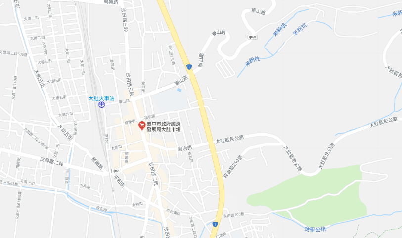 大肚市場位置圖