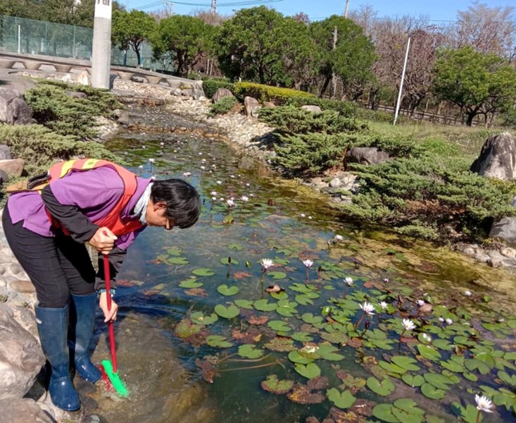 109年03月03日臺中市精密園區園區景觀維護成效佳2