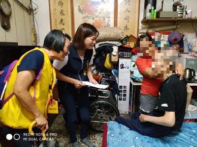 中市府愛鄰守護長者 疫情期間關懷不停歇