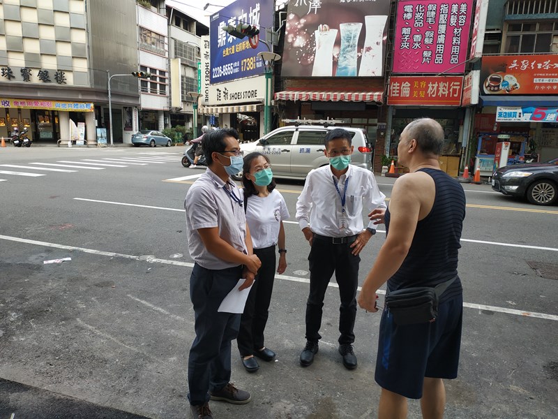 局長視察中華路夜市