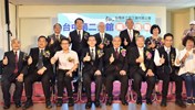 02台灣手工具工業同業公會台中第二會館揭幕合影-經發局張峯源局長出席
