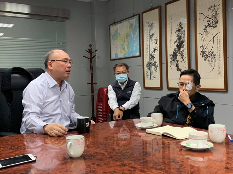 02 經發局張局長率領市府團隊拜訪哈伯精密股份有限公司