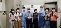 01 經發局由謝公耀專門委員帶領臺中食品界女麗業者代表 參訪裕毛屋 生產線