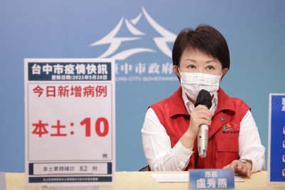 掌握潭子鞋業尚未編號群聚案 盧市長:提早公布 做好防護