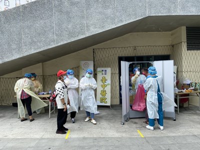 關懷街友健康 中市府結合台中醫院免費篩檢
