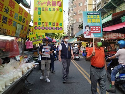 端午連假防疫不鬆懈 中市加強稽查傳統市場