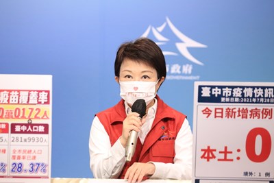 中市遺失疫苗已取回 盧市長:若有不法絕對嚴辦