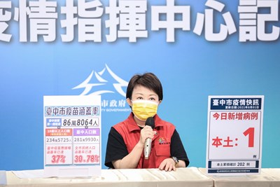 盧市長提醒市民留意氣象資訊,注意安全,有狀況隨時通報市府