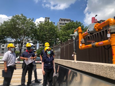 維護市民用氣安全 中市府辦理天然氣事業年度查核