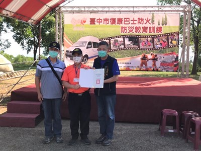 中市復康巴士司機防災演練今登場 守護身障乘客安全