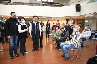 中市疫苗施打「五箭齊發」 盧市長:預估一週內施打達40萬人次