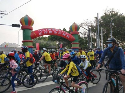 萬眾騎BIKE,參與者啟程