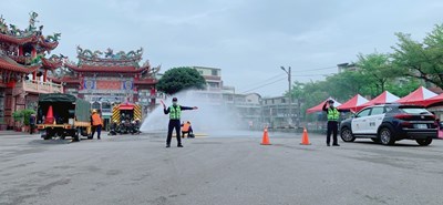 防疫不忘防汛 中市烏日區公所今舉辦防汛實兵演習