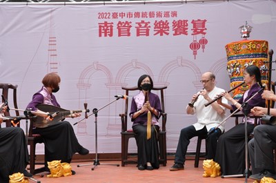 「合和藝苑」演出多首優雅雋永的南管樂曲