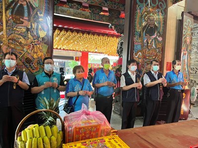 關聖帝君聖誕 中市府至太平「玉皇宮」參拜祈福 活動照1