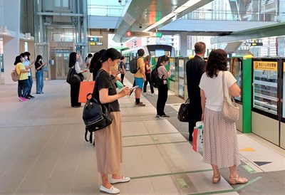 台中捷運運量成長,帶動販賣店廠商進駐意願。