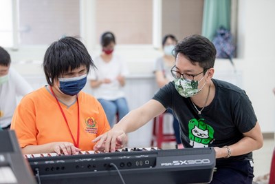 全國視障生無限愛音樂夏令營 睽違1年台中啟明順利舉行