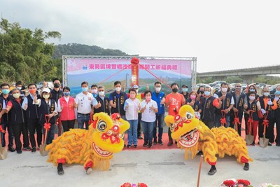 排除萬難!中市埤豐橋改建開工 盧市長:給山城一條安全回家的路