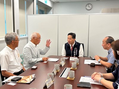 前田八壽彥理事長率團來訪市府-鏈結木業合作